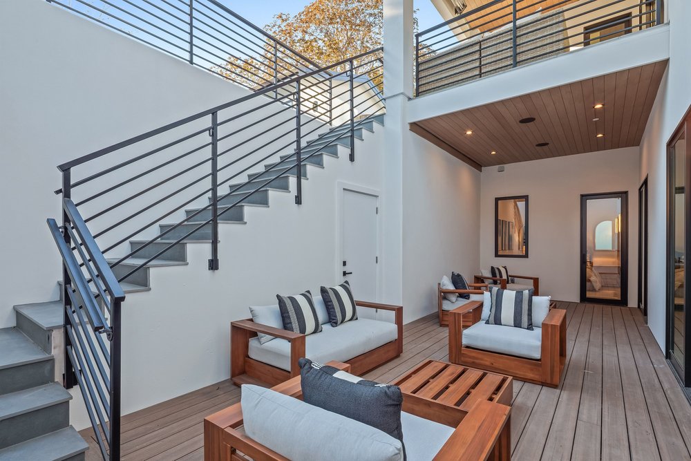 Outdoor courtyard