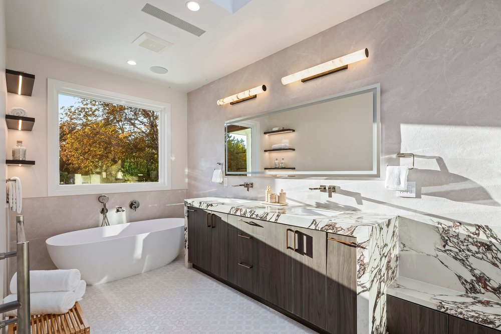 Primary suite bathroom